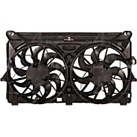 76016 OE Replacement Radiator Fan, Dual fan, 4-Seasons OE Replacement