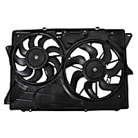 76373 OE Replacement Radiator Fan, Dual fan