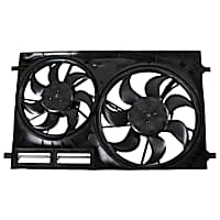 76394 OE Replacement Radiator Fan, Dual fan