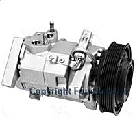 77374 A/C Compressor, With Clutch, 6-Groove Pulley, 4-Seasons OE Replacement