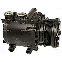 77588 A/C Compressor, With Clutch, 6-Groove Pulley, 4-Seasons OE Replacement