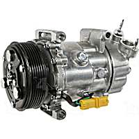 98583 A/C Compressor, With Clutch, 6-Groove Pulley, 4-Seasons OE Replacement