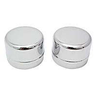 2485 Dust Cap - Chrome, Direct Fit, Set of 2