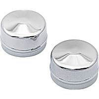2486 Dust Cap - Chrome, Direct Fit, Set of 2