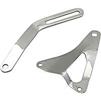 5185 Alternator Bracket - Chrome, Steel, Direct Fit, Sold Individually