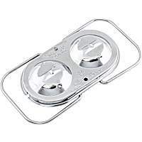 5273 Brake Master Cylinder Cover - Chrome, Steel, Universal