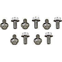 6090MRG Timing Cover Bolt Set - Zinc Plated, Steel, Direct Fit