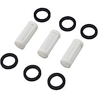 896G Fuel Filter Elements - 100 Micron - 3 Pack, For Mr. Gasket 9706, 9747, and 9748.