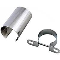 9777 Chrome Coil Holder Bracket with Bolt - Horizontal Mount