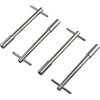 9820 Valve Cover T Wing Bolts - 1/4-20 x 5 Inch - Chrome Plated, Fits Chevrolet 262-400 Gen I Small Block & Chevrolet 396-454 Big Block