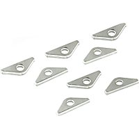 9899 Valve Cover Hold Down Tab - Chrome, Steel, Universal