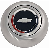 5643 Horn Button - Chrome, Billet Aluminum, Universal