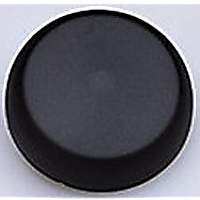 5895 Horn Button - Black, Plastic, Universal