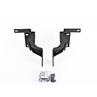 55675 Bumper Mounting Kit - Textured Black, Steel, Direct Fit, Kit
