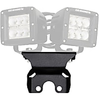 730230T Light Bar Mounting Kit - Powdercoated Textured Black, Direct Fit, Sold individually