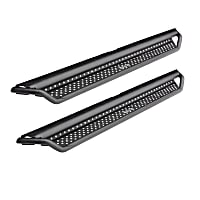 D14926T Dominator Xtreme D1 Series Nerf Bars Textured Black, Cab Length - Set of 2