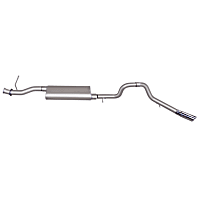 619692 Cat-Back Exhaust System, 4.6L, 8Cyl, Made of Stainless Steel