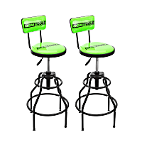 24931TWO Adjustable Hydraulic Shop Stool (2 Pack)