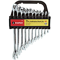 51004 Combination Wrench SAE Set (11 Piece) with Rack