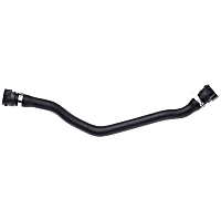 23927 Heater Hose - EPDM, Plastic, and Steel, Direct Fit, Sold individually