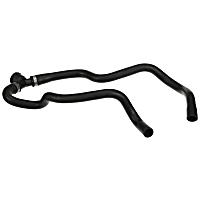 24726 Heater Hose - EPDM, Plastic, and Steel, Direct Fit, Sold individually