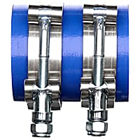 26302 Gates OE Replacement Intercooler Hose - Blue, Silicone, Direct Fit, Sold Individually