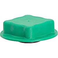 31329 Gates OE Replacement Radiator Cap - Round, 22 psi, Green, Plastic, Sold individually