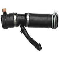 51691 Heater Hose - EPDM, Plastic, and Steel, Direct Fit, Sold individually