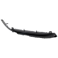 Front, Passenger Side Bumper Trim, Black
