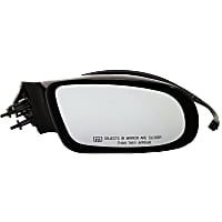 Passenger Side Mirror, Power, Manual Folding, Heated, Paintable, Without Signal Light, Without memory, Without Puddle Light, Without Auto-Dimming, Without Blind Spot Feature