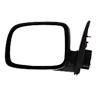 Driver Side Mirror, Power, Manual Folding, Heated, Paintable, No Signal Light, No Memory, No Puddle Light, No Auto-Dimming, No Blind Spot Feature