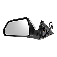 Driver Side Mirror, Power, Manual Folding, Heated, Paintable, No Signal Light, No Memory, No Puddle Light, No Auto-Dimming, No Blind Spot Feature