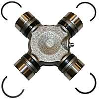 230-0424 U Joint - Direct Fit, Sold individually