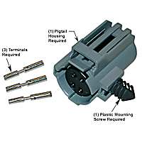 1711515 Direct Fit A/C Pressure Transducer Connector, Sold Individually