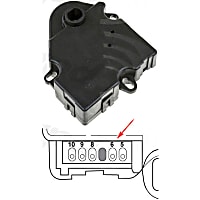 1712079 A/C Actuator - Direct Fit