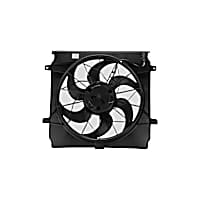 2811509 OE Replacement Radiator Fan, Dual fan, GPD OE Replacement