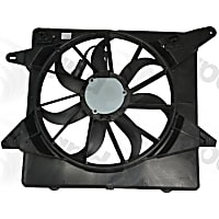 2811887 OE Replacement Cooling Fan Assembly - Radiator Fan