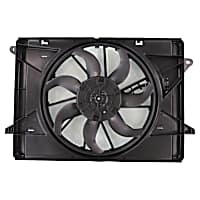 2812038 OE Replacement Radiator Fan, Single fan
