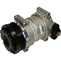6511339 A/C Compressor, With Clutch, 6-Groove Pulley, 65 Series
