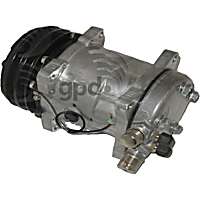 6511421 A/C Compressor, With Clutch, 2-Groove Pulley, 65 Series