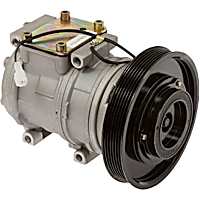 6511518 A/C Compressor, With Clutch, 6-Groove Pulley, 65 Series