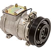 6511534 A/C Compressor, With Clutch, 7-Groove Pulley, 65 Series