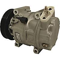 6511619 A/C Compressor, With Clutch, 6-Groove Pulley, 3.0L, 6Cyl, 65 Series
