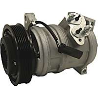 6511634 A/C Compressor, With Clutch, 6-Groove Pulley, 65 Series