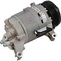 6512306 A/C Compressor, With Clutch, 6-Groove Pulley, 1.6L, 4Cyl, 65 Series
