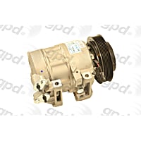 6512503 A/C Compressor Sold individually With Clutch, 6-Groove Pulley
