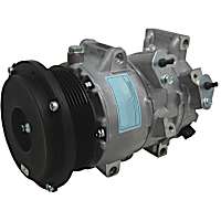 6512603 A/C Compressor Sold individually With Clutch, 7-Groove Pulley