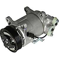 6513319 A/C Compressor, With Clutch, 6-Groove Pulley, 65 Series