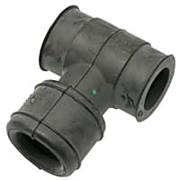Genuine Audi, Volkswagen Genuine XL 06A103247 Valve Housing for Engine breather tubes to bleeder valve - Replaces OE Number 06A-103-247