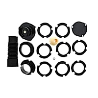 166-320-03-26 Front, Driver or Passenger Side Genuine Mercedes Benz Shock and Strut Mount